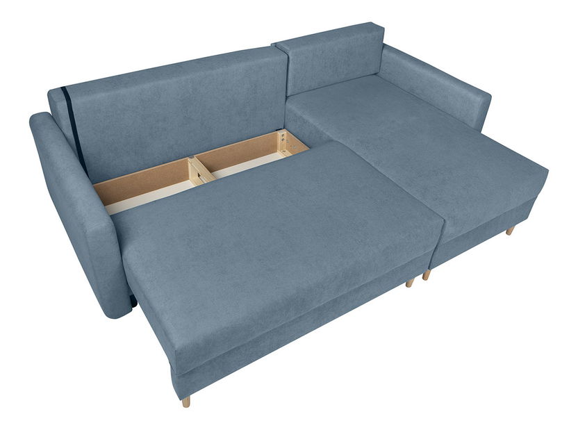 Rohová sedací souprava BRW Feliz Lux 3DL.URC (tyrkysová) (P)