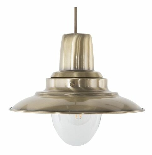 Závěsná lampa Petare (mosazná)