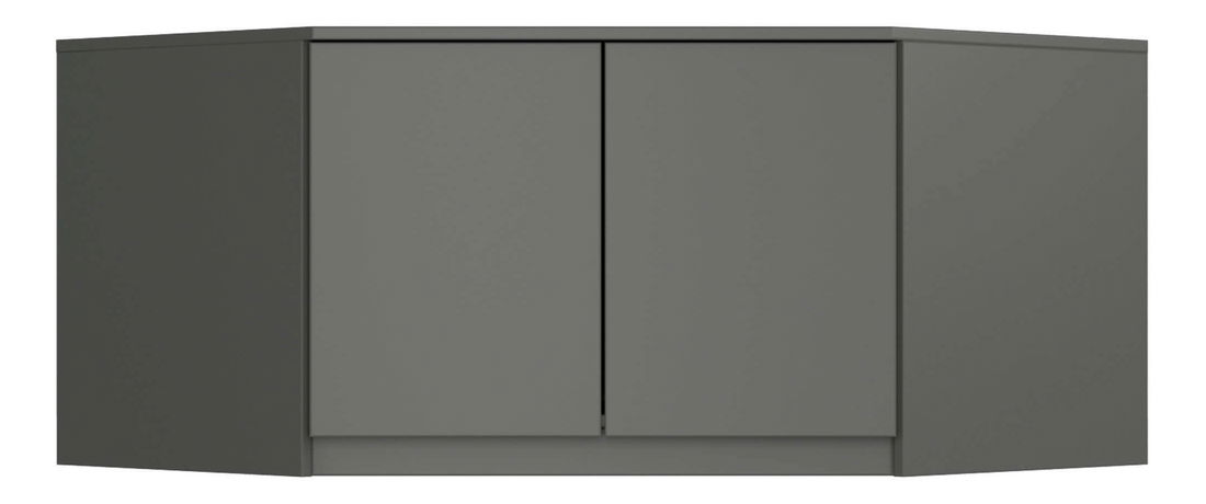 Nástavec skříně Deprimente (grafit)