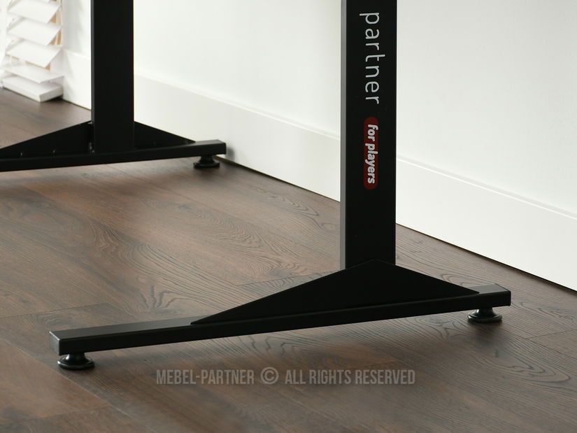 PC stolek Matts 115 (beton + černá)