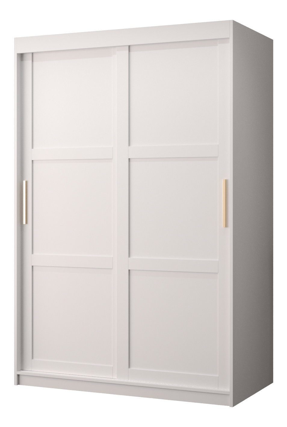 Šatní skříň Riven 1 120 (bílá matná)