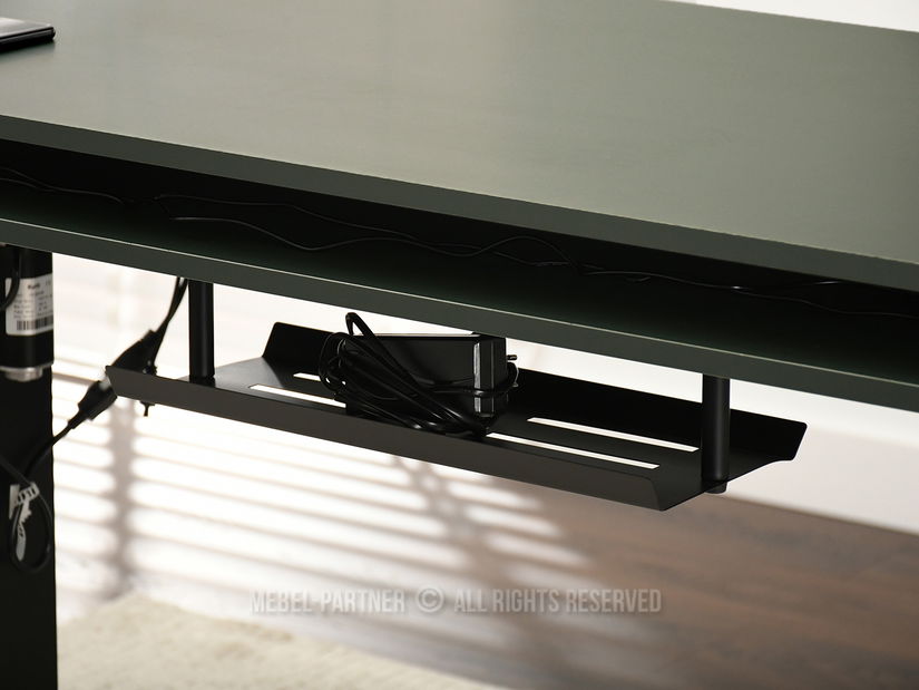 PC stolek Osto 120 (zelená + černá)