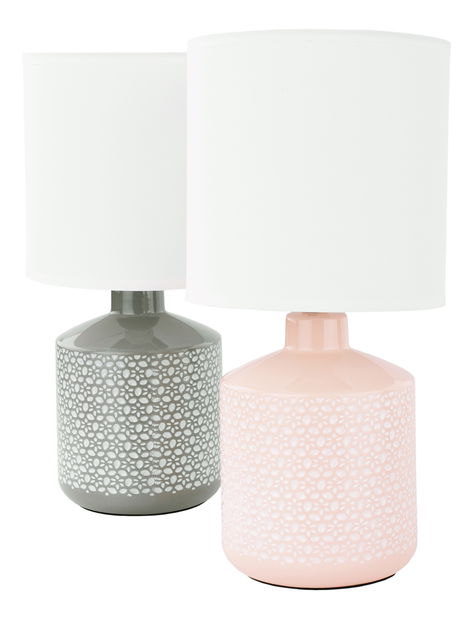 Stolní lampa Oda (šedá)