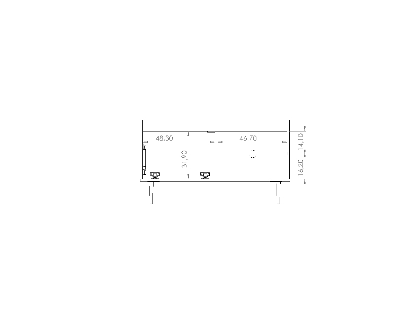 Tv stolek Vasecta RTV100 (dub brandy castello)