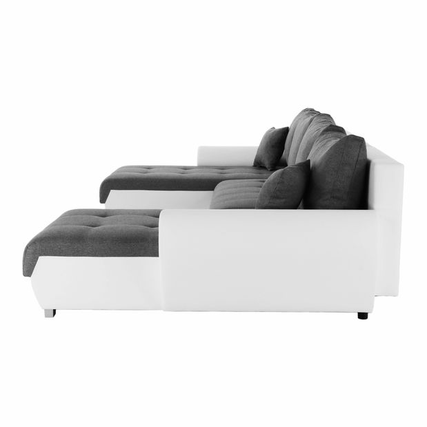 Rohová sedací souprava Trendy (ekokůže 26 + Malmo 90) (P)