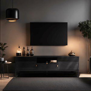 TV skříňka Gradiacion (černá)