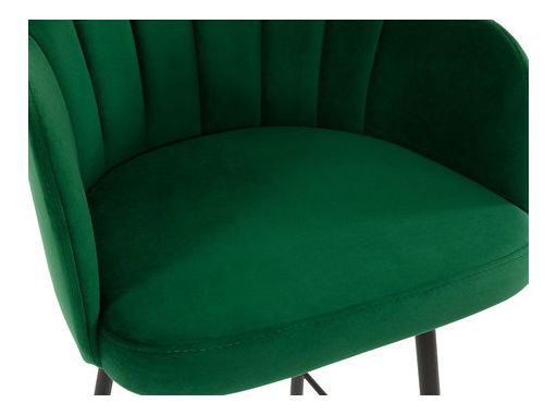 Barová židle Semanales (tmavě zelená)