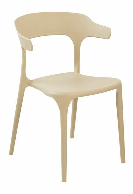 Set 4 ks jídelních židlí Gerry (béžová)