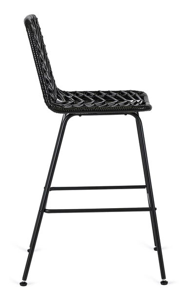 Barová židle Jugada (černá)