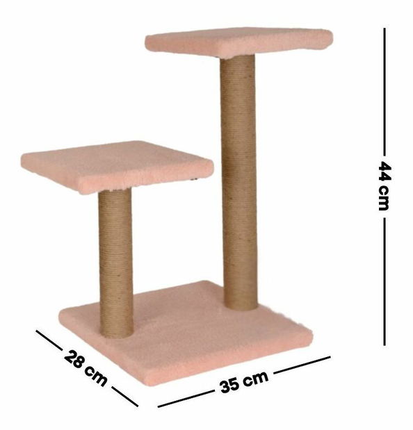 Škrabadlo pro kočky Lussi (béžová)