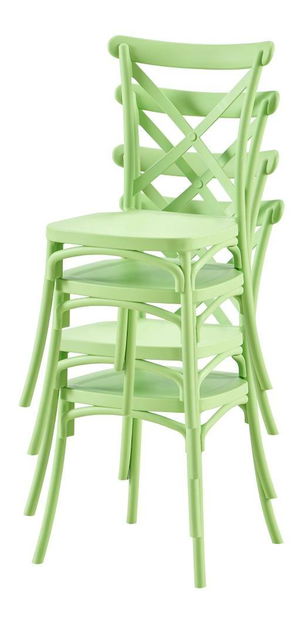 Zahradní židle Saviva (zelená)