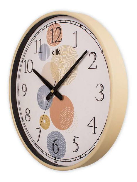 Nástěnné hodiny Sprata (hnědá)