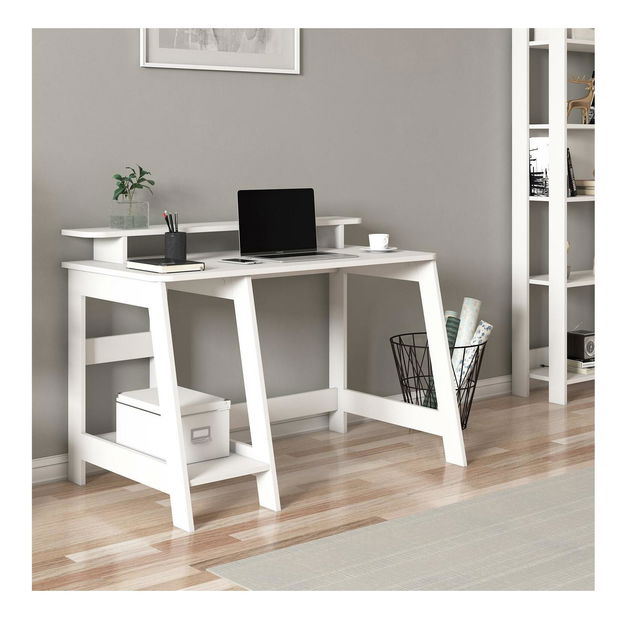 PC stolek Cantry (bílá)