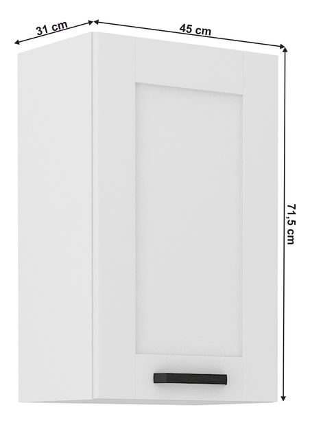 Horní skříňka Lesana 1 (bílá) 45 G-72 1F 