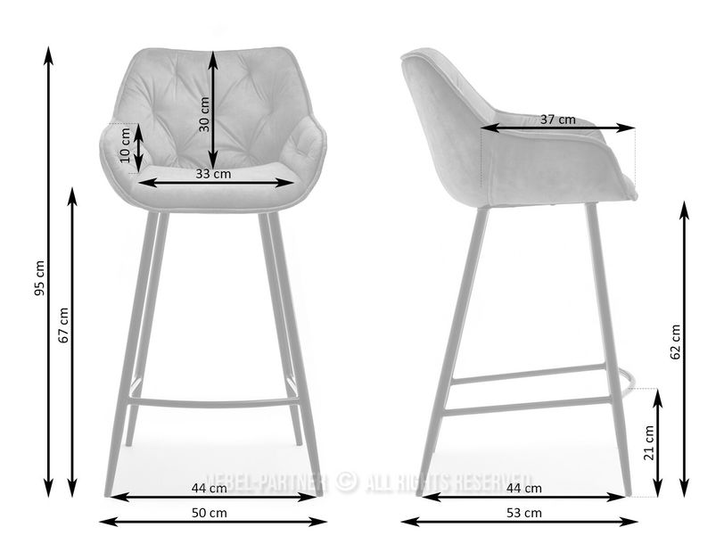 Židle Lars (béžová + černá)