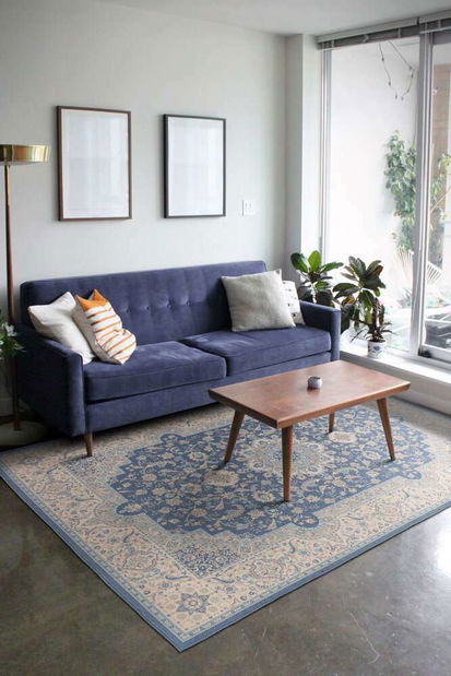 Koberec 115 x 160 cm Felia 32 (modrá)