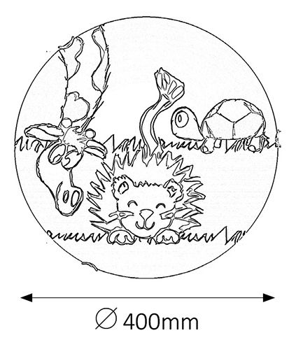 Dekorativní svítidlo Leon 4559 (vícebarevné)