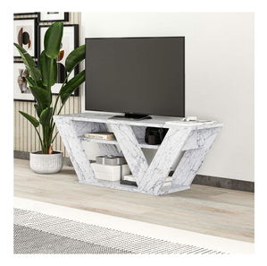 TV stolek Parvati (mramor carrara)