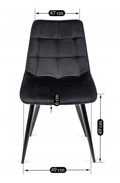 Jídelní set Chiapas (dub artisan + černá) (pro 4 osoby)