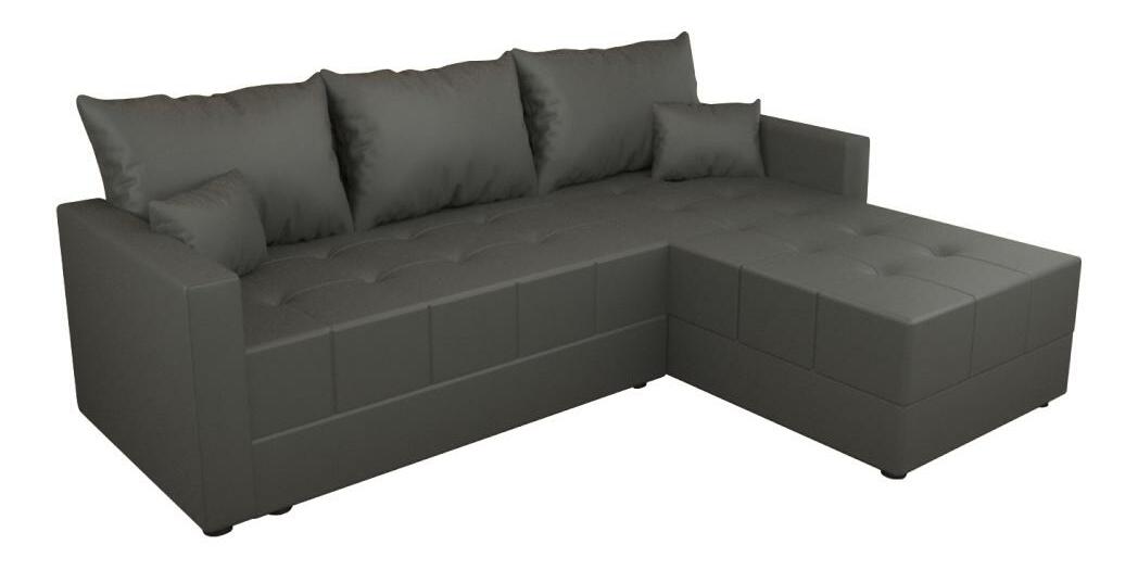 Rohová sedací souprava Duna (šedá)