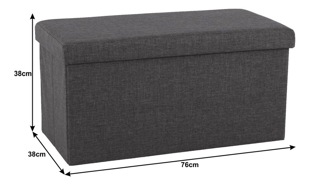 Taburet Osbournby (šedá)