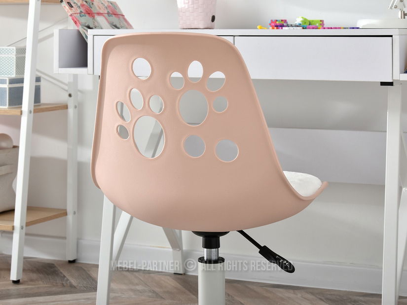 Dětská židle Footy (růžová + bílá)