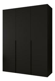 Šatní skříň 150 cm Alice 1 (černá + černá)