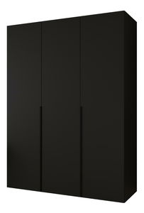 Šatní skříň 150 cm Alice 1 (černá + černá)