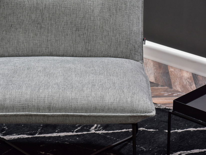 Relaxační křeslo Pakorabanas (šedá + černá)