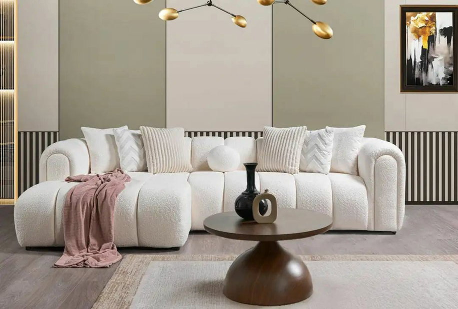 Rohová sedačka Nline (šedá) (P) 3