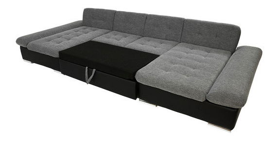 Rohová sedací souprava Agnara (mátová)