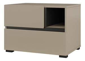 Noční stolek Crossroad S22 (congo + černá)