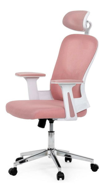Kancelářské křeslo Kralmen (růžová)