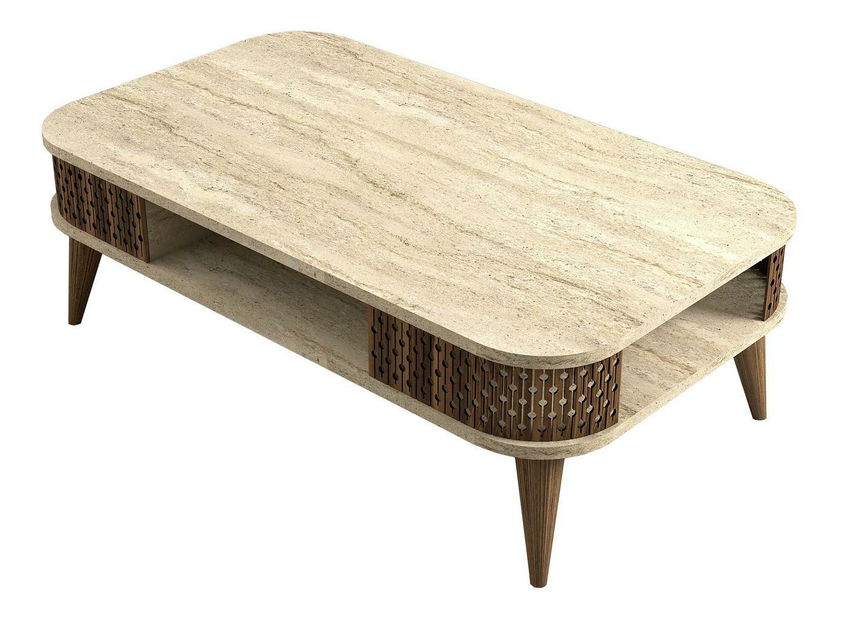 Konferenční stolek Essex (travertin)