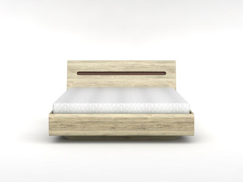 Manželská postel 160 cm BRW Azteca LOZ/160