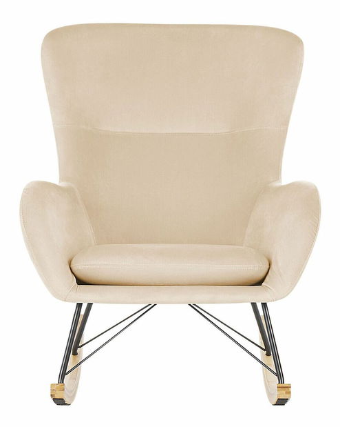 Houpací křeslo Esmae (béžová)