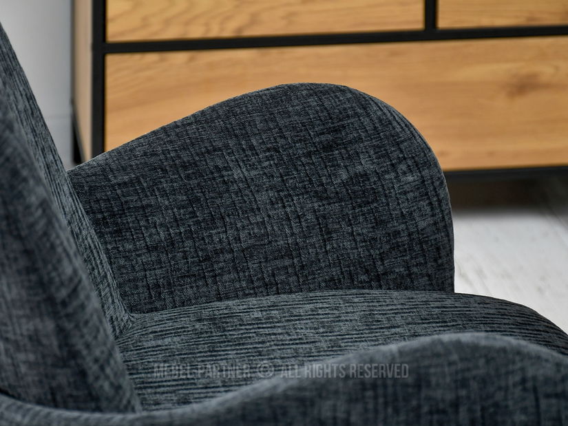 Židle Sony (grafit + černá)