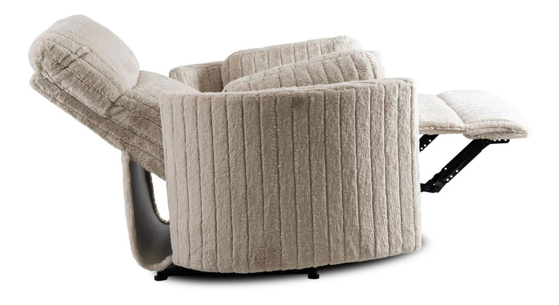 Polohovací křeslo Reunirse (béžová)