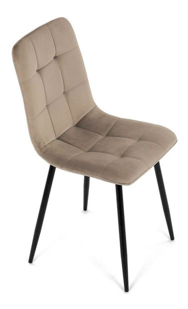 Jídelní židle Cereria (tmavokrémová)