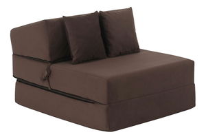 Rozkládací křeslo Plantearan (hnědá)