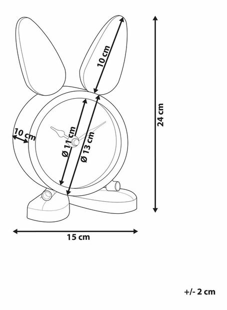 Hodiny Teslan (stříbrná)