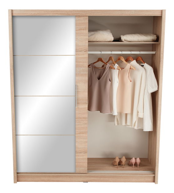 Šatní skříň Layla (dub sonoma)