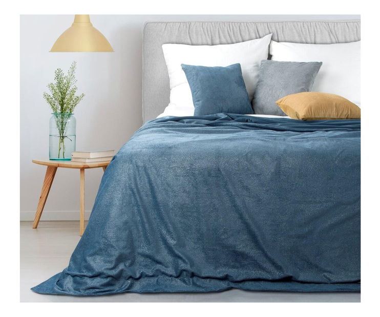 Přehoz na postel 240x220 cm Ister (navy) *výprodej