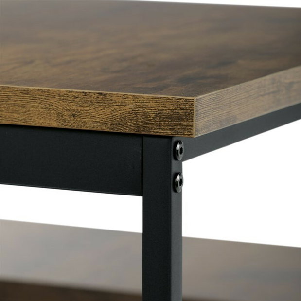 Jídelní set se 2 židlemi Autaus (hnědá)