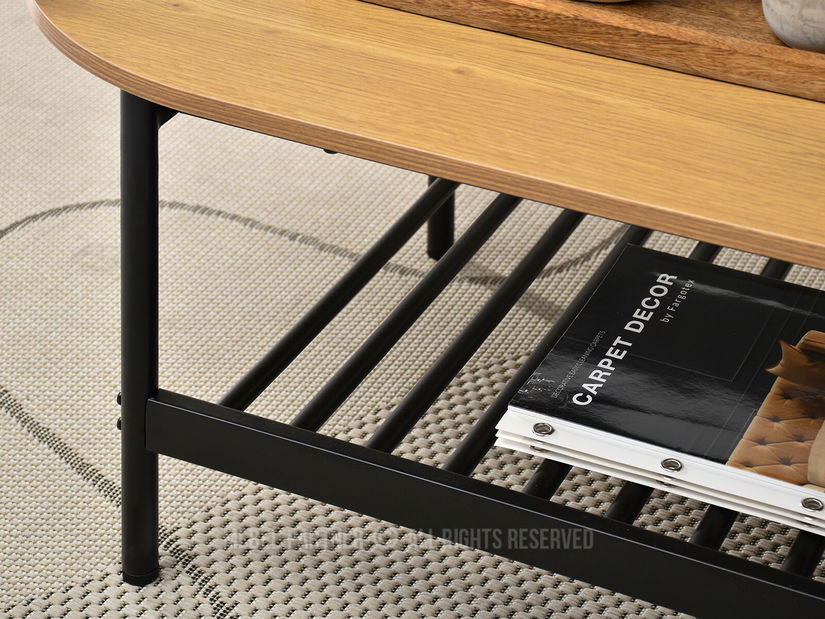 Konferenční stolek Lorelail Xl (černá)