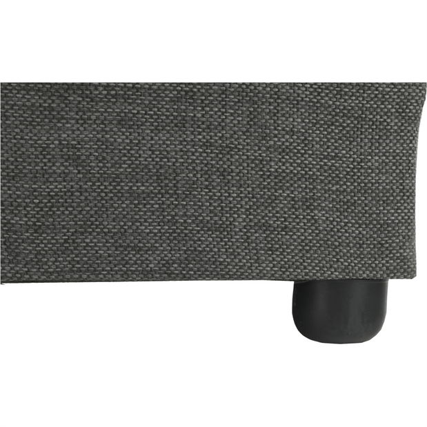 Rohová sedací souprava Maxius (šedá + černá)