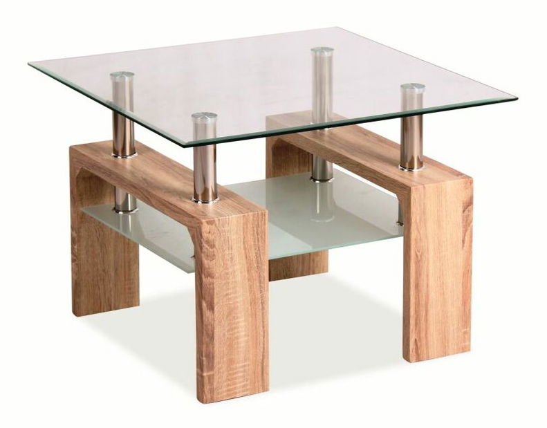 Konferenční stolek Lugar Basic D (dub sonoma)