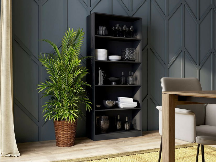 Regál Refarencios 4 (černá)