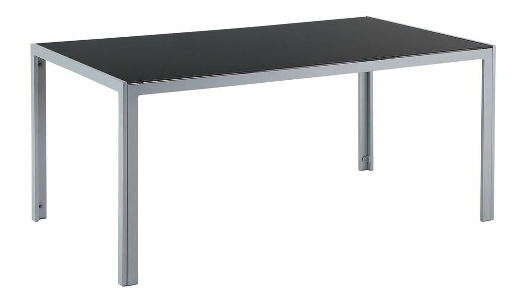 Zahradní jídelní souprava CARAMBA (hliník) (černá) (pro 6 osob)