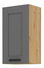 Horní kuchyňská skříňka Lucid 40 G 72 1F (dub artisan + dustgrey)